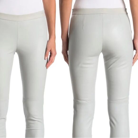 Akris Fria Leather Pants  10 NWT - Picture 1 of 10